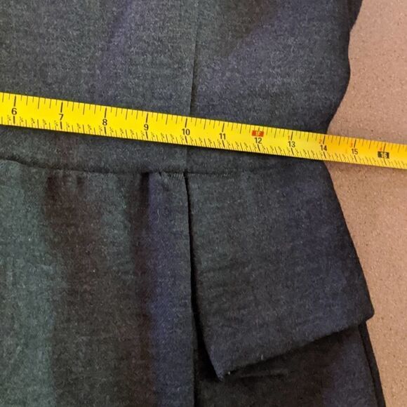 Black fitted career 100% cotton dress PURE SUGAR EXCELLENT CONDITION small - Picture 3 of 15